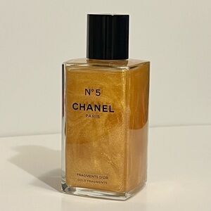 CHANEL no.5 250ml gold fragments sparkling body gel